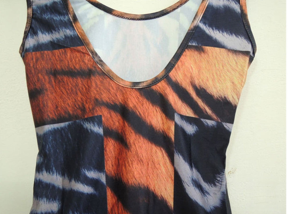 Body Cross Tiger vista frontale | Dream Shop