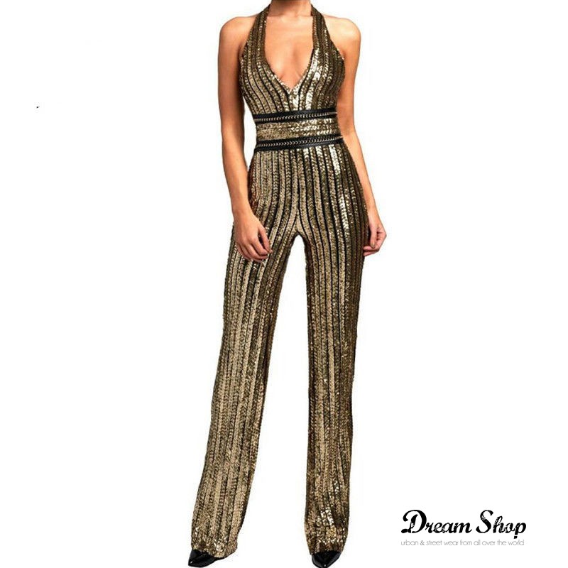 Tutina Missy Y Sequin Jumpsuit