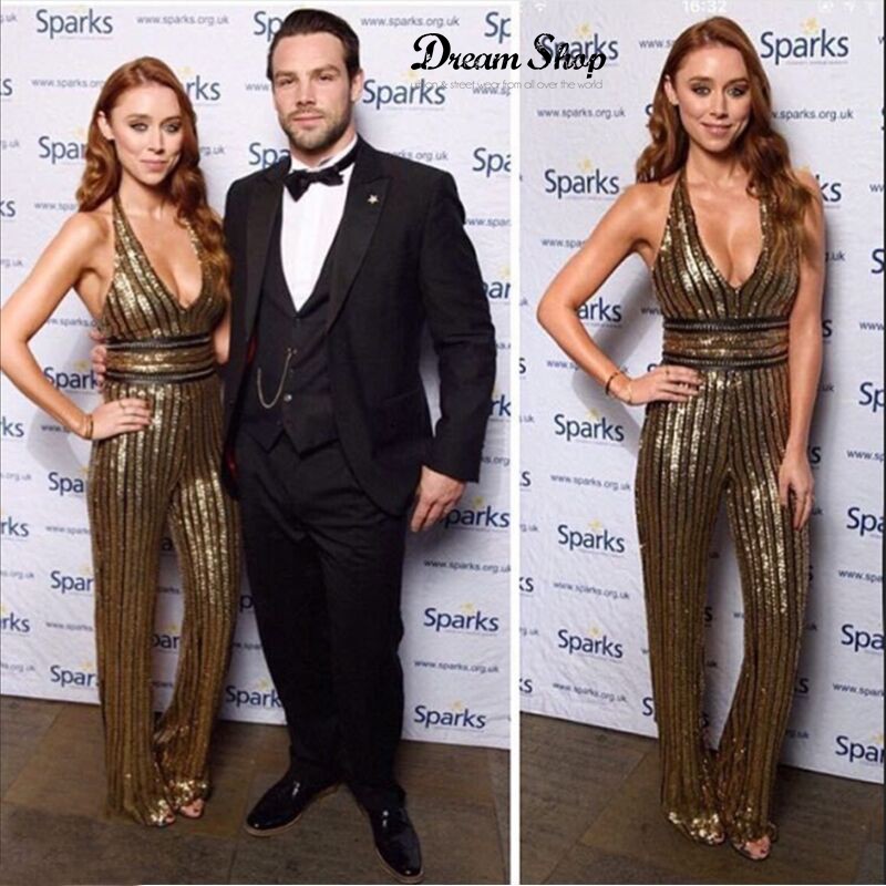 Tutina Missy Y Sequin Jumpsuit