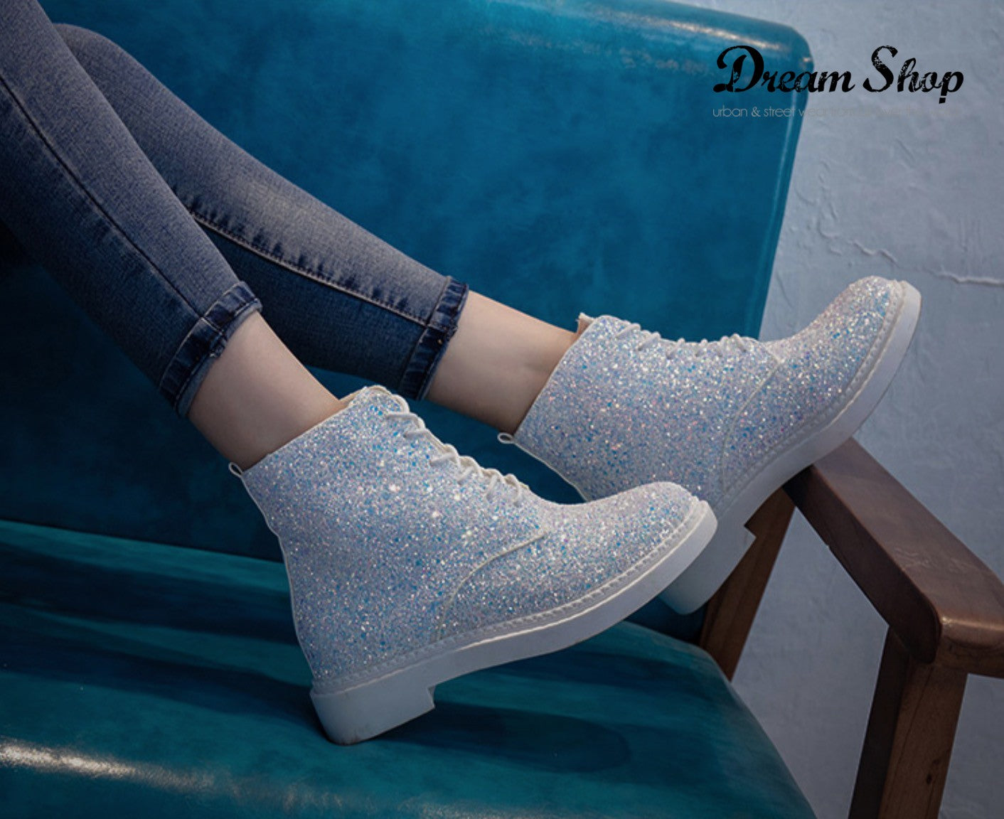 Scarponcino glitter Vadis