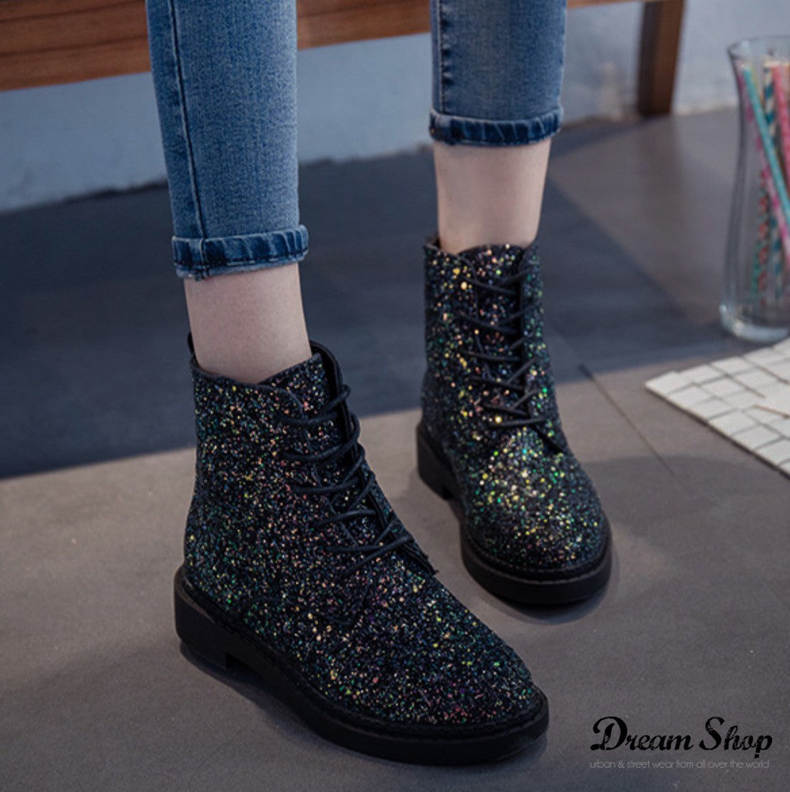 Scarponcino glitter Vadis