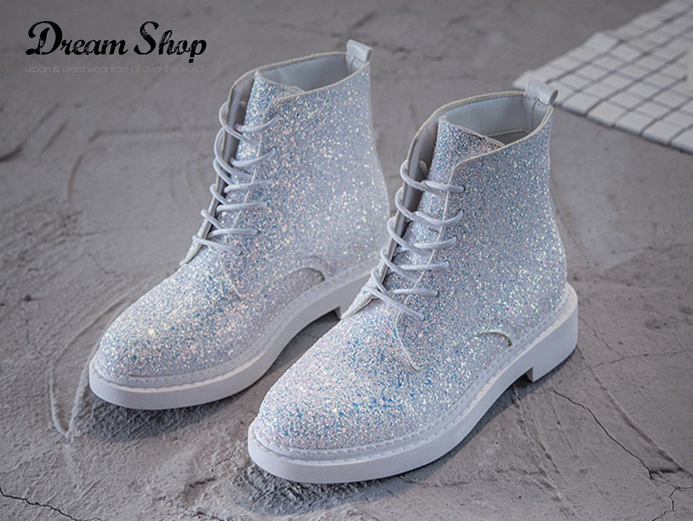 Scarponcino glitter Vadis