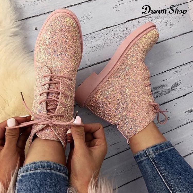 Scarponcino glitter Vadis