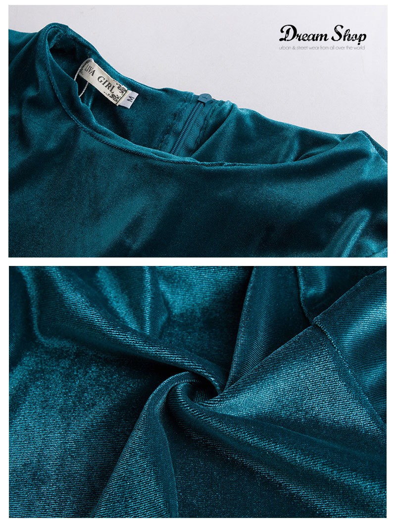 Abito in velluto Lellis