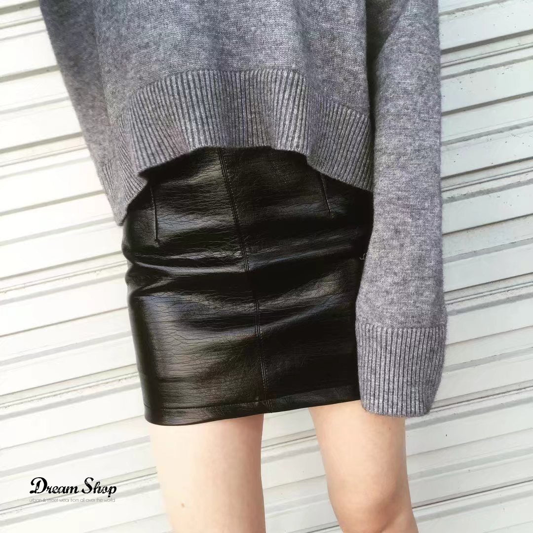 Minigonna ecopelle Giangki