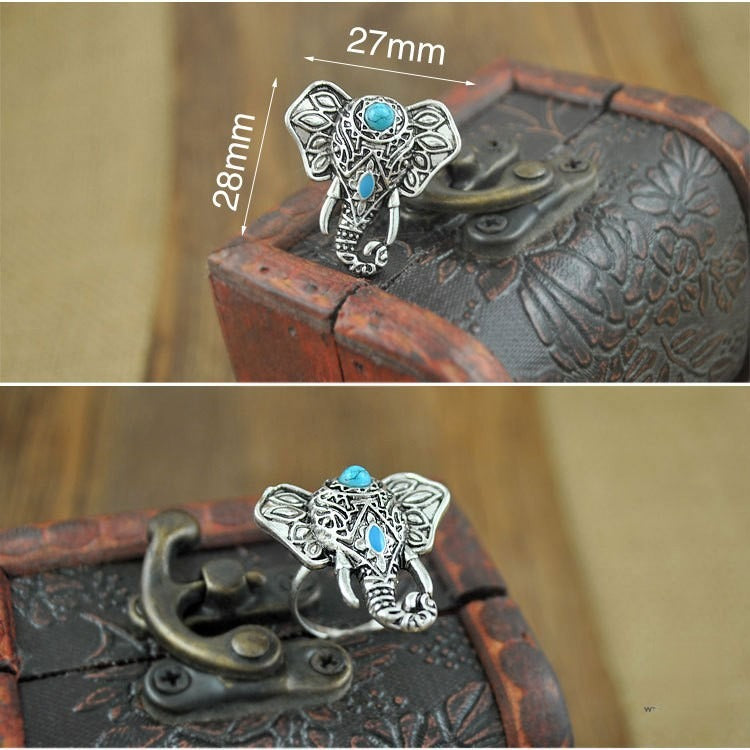 Anello Elephant - anello etnico portafortuna | Dream Shop