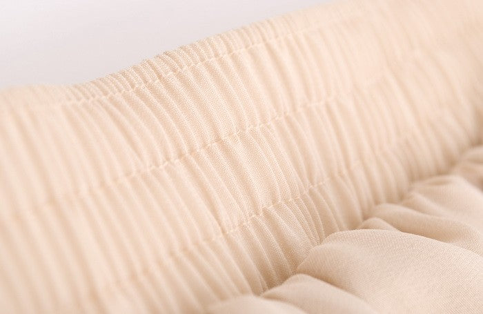 Gonna in chiffon Wanilla