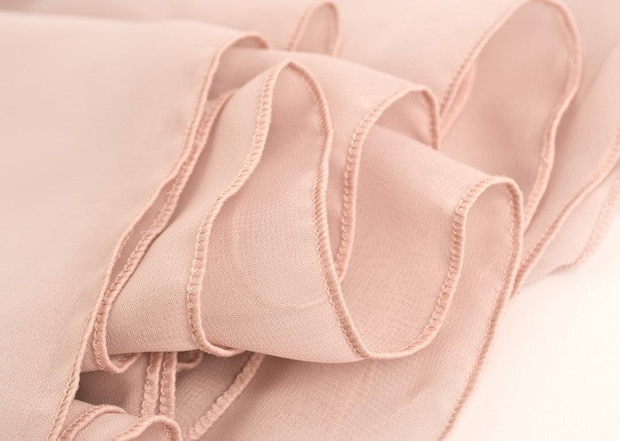 Gonna in chiffon Wanilla