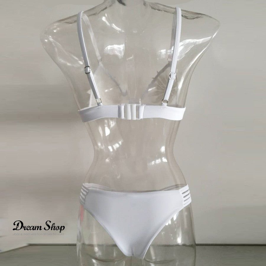 Bikini white margherita