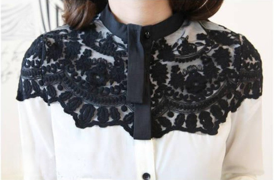 Camicia Bicolor Laced total look — Dream Shop