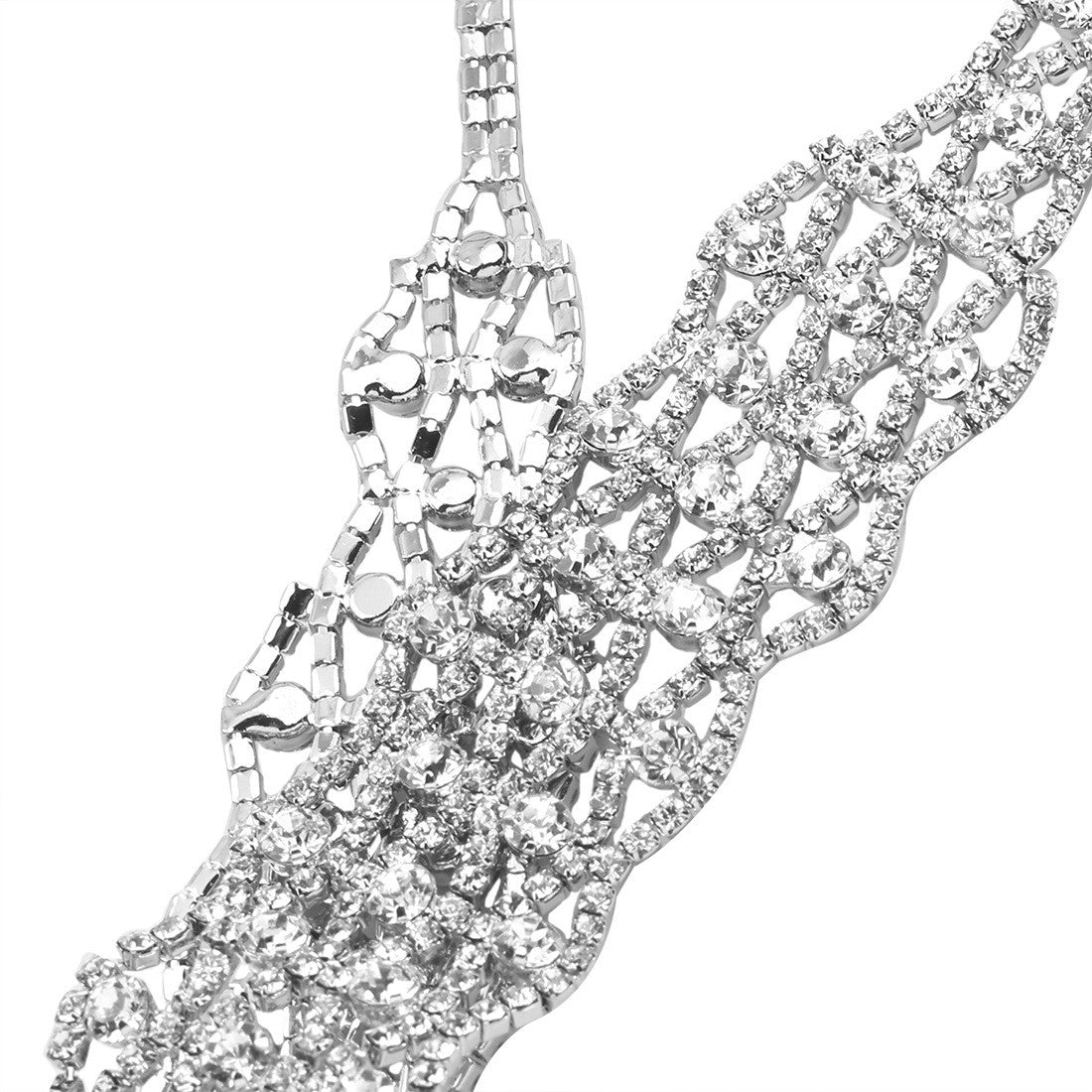 Collier strass Megaly