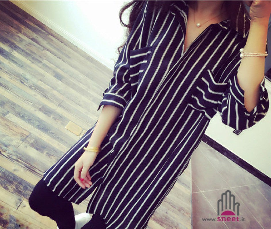 Camicia a righe Rechel