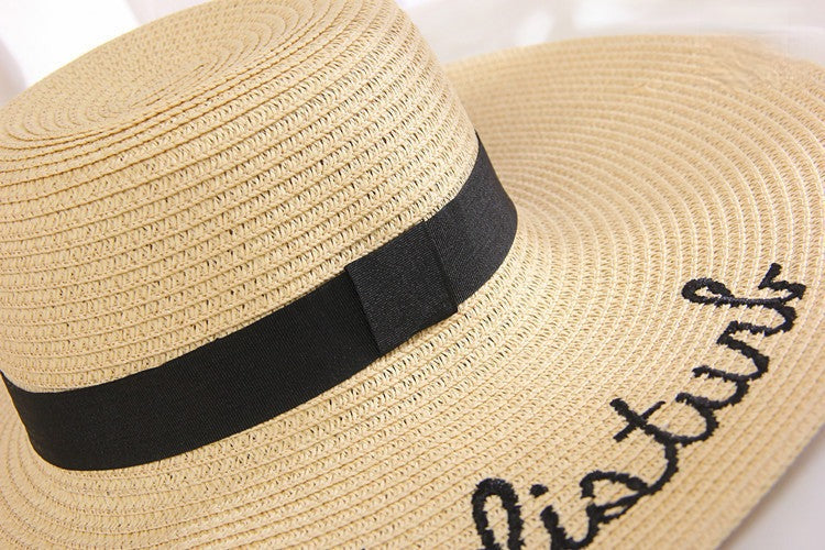 Maxi beach hat Do Not Disturb