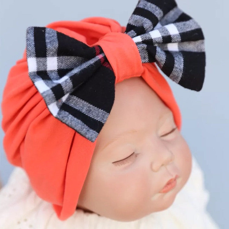Turbante baby fiocco