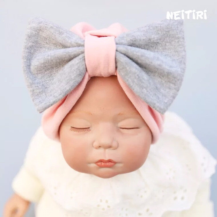Turbante baby fiocco
