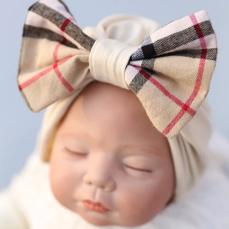 Turbante baby fiocco