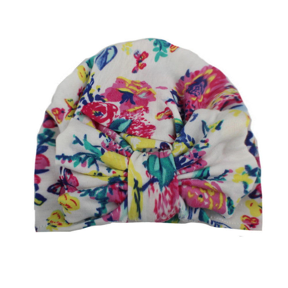 Turbante baby flower