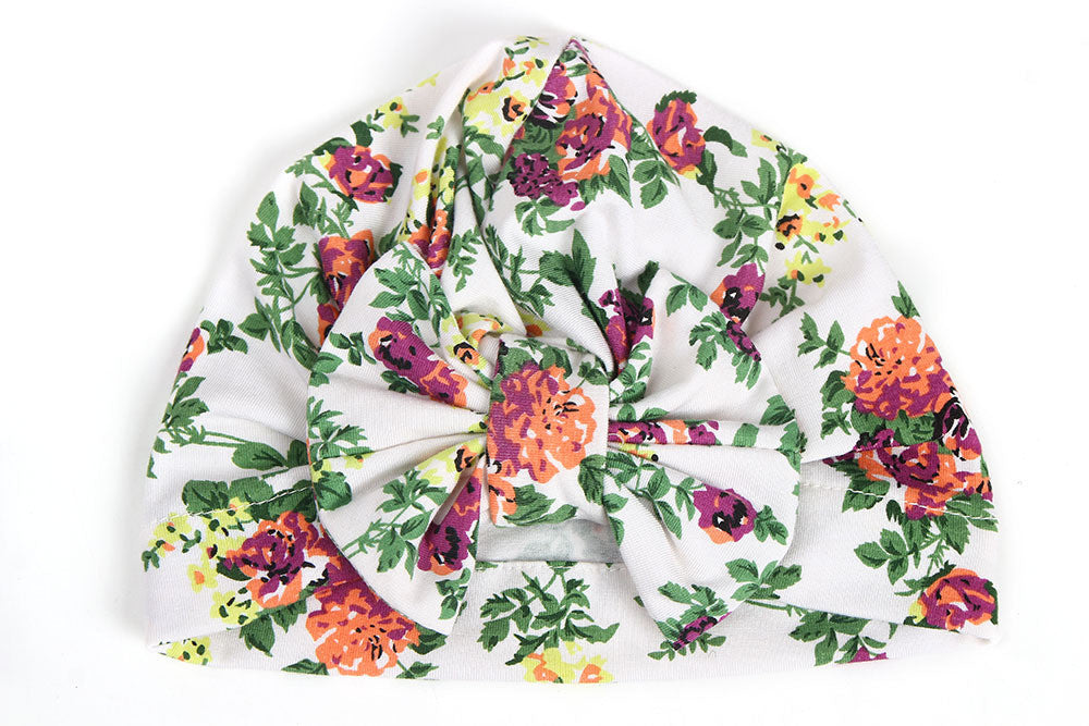Turbante baby flower 2