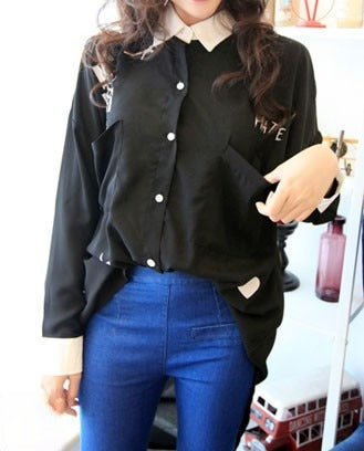 Camicia Mytra dettaglio colletto — Dream Shop