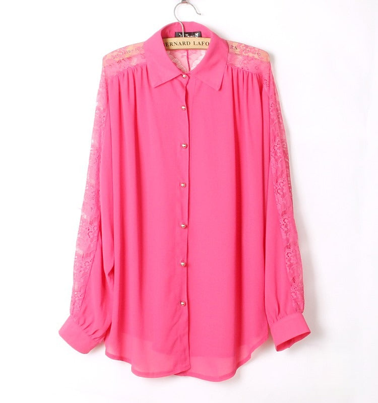 Camicia pizzo Justinne retro — Dream Shop