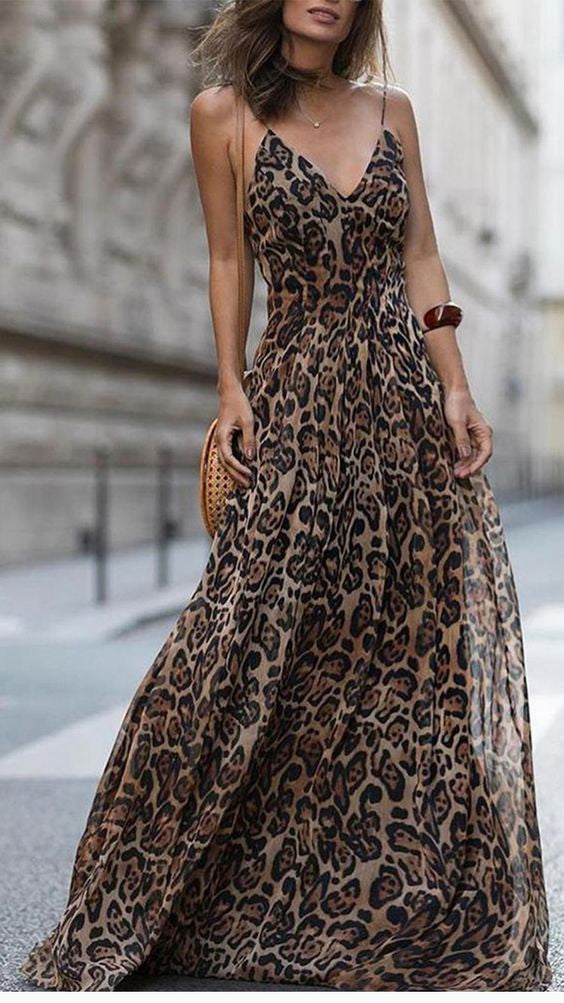Leopard Maxidress