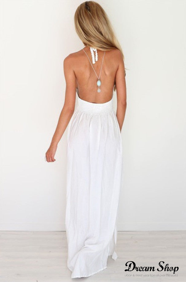 Long crocket maxidress