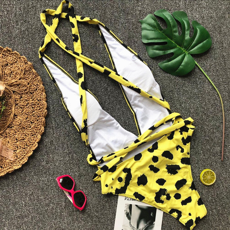 Monokini leopard ghil