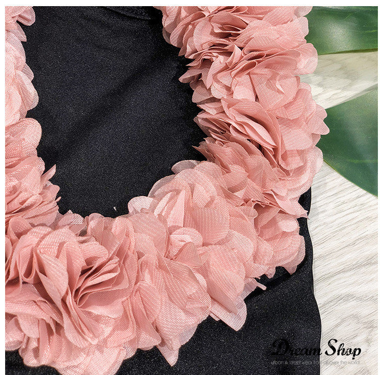 Costume intero pink spring coppe