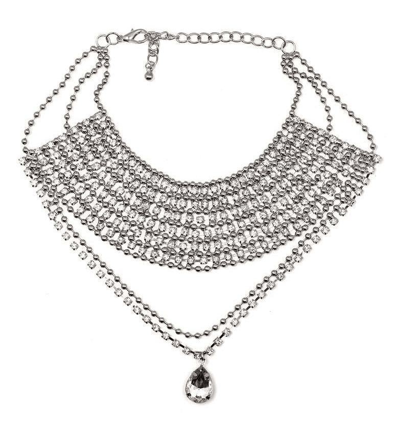 Collana strass Xulia
