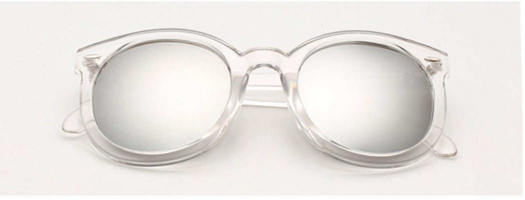 Trasparent mirror sunglasses