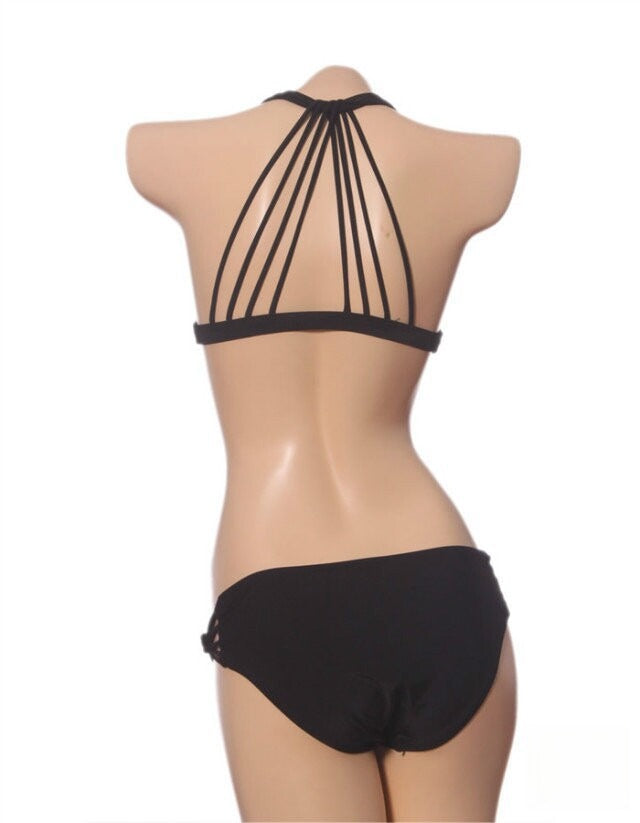 Bikini Triangle Topper bianco su sfondo neutro — Dream Shop