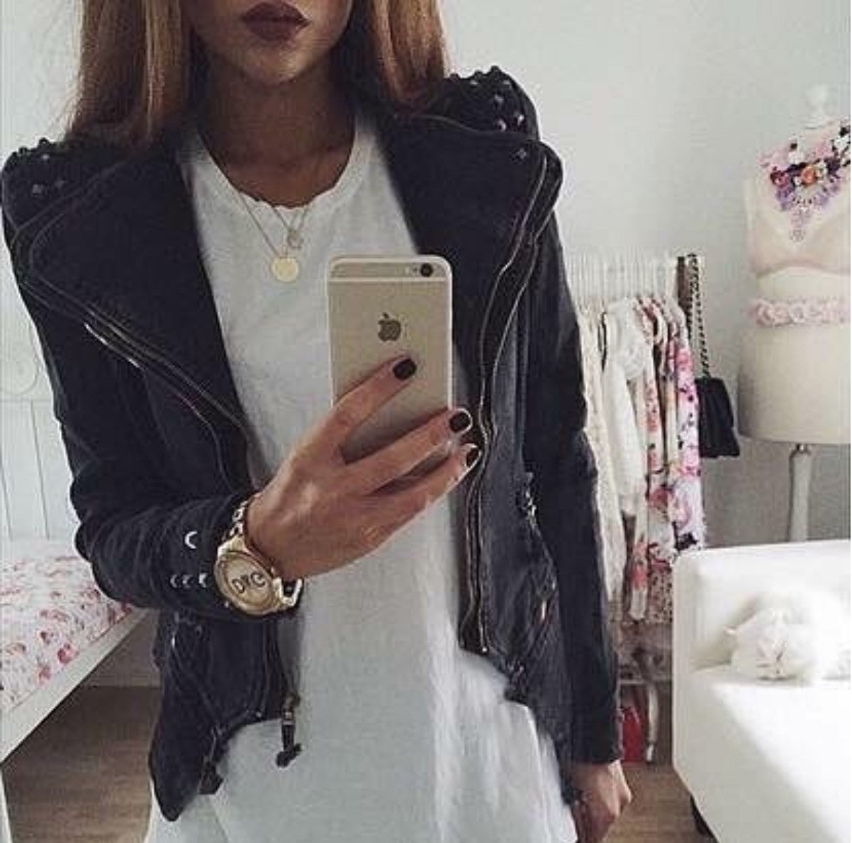 Giubbino in jeans Diana Gray