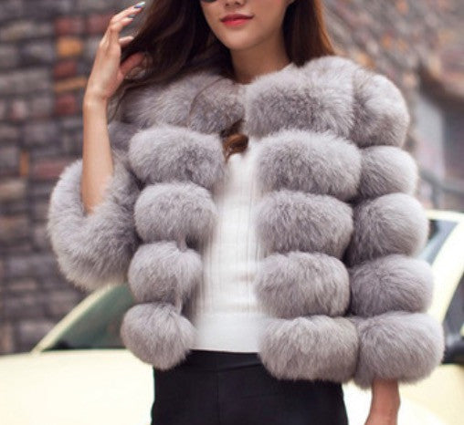 Abrigo de piel Quinzia