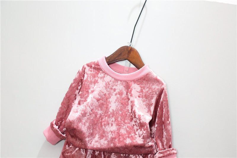 Tuta velluto righe bimbo