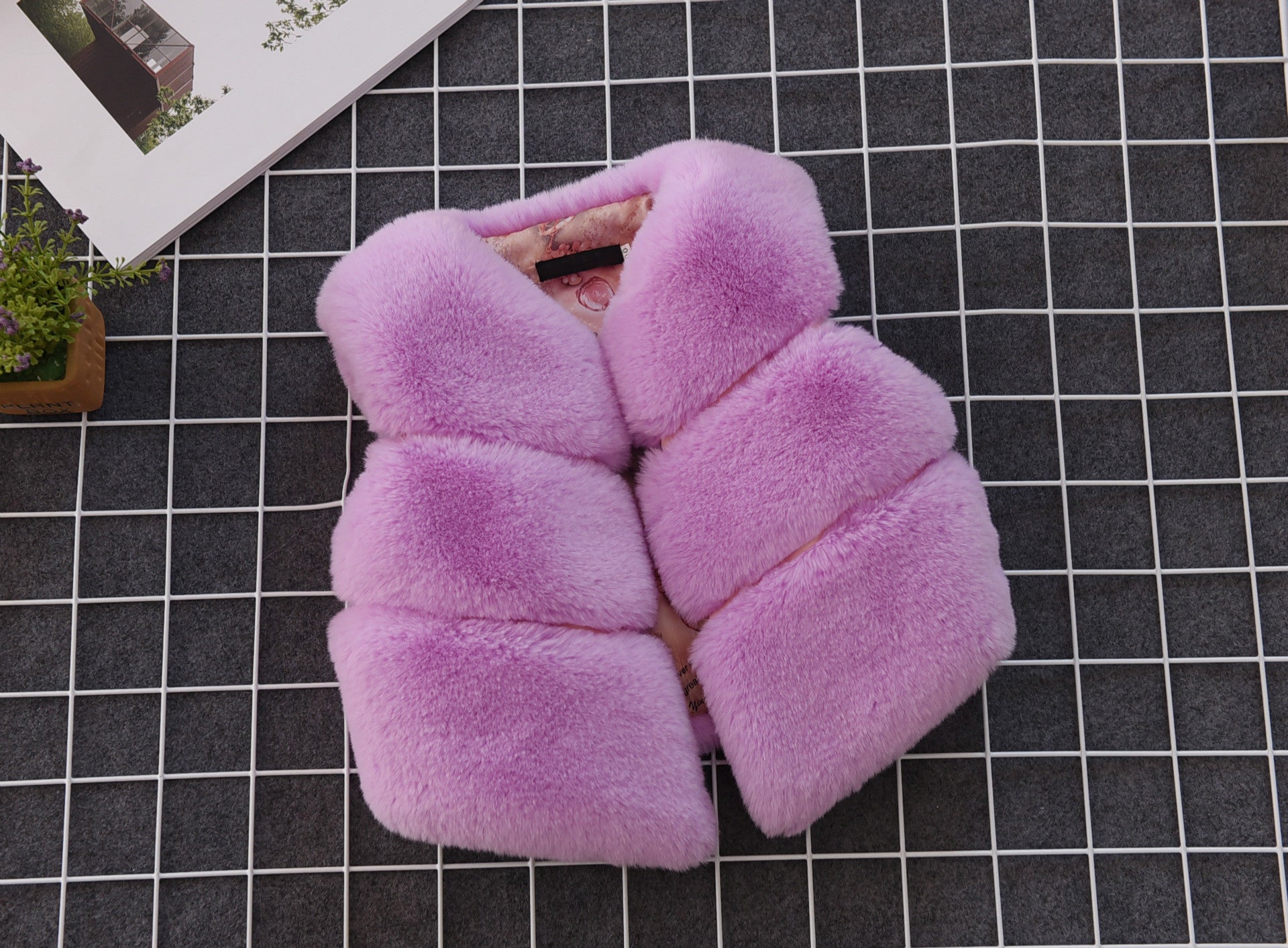 Smanicato bimba ecopelliccia Trejolie