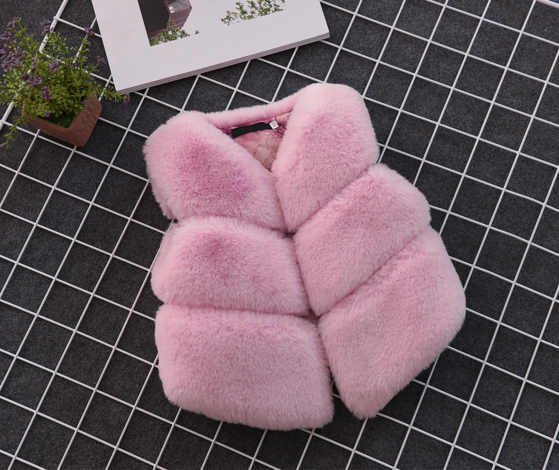 Smanicato bimba ecopelliccia Trejolie