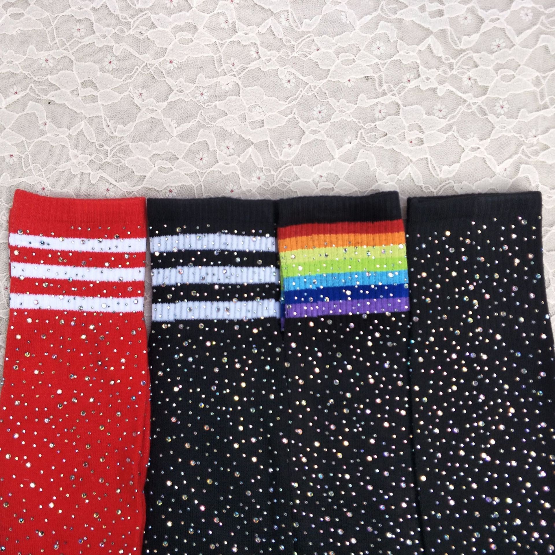 Parigine strass stripes