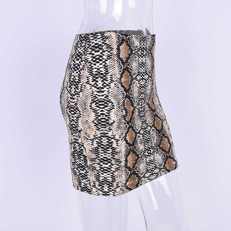 Minigonna fascia Pyton