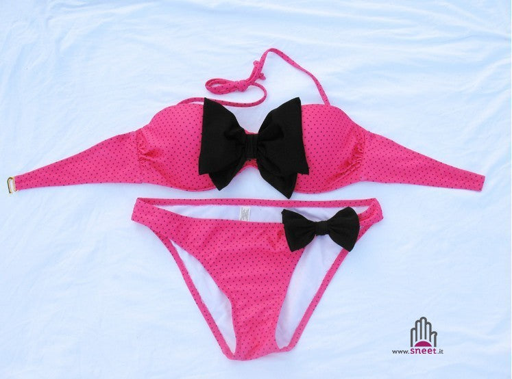 Bikini fascia fiocchetto