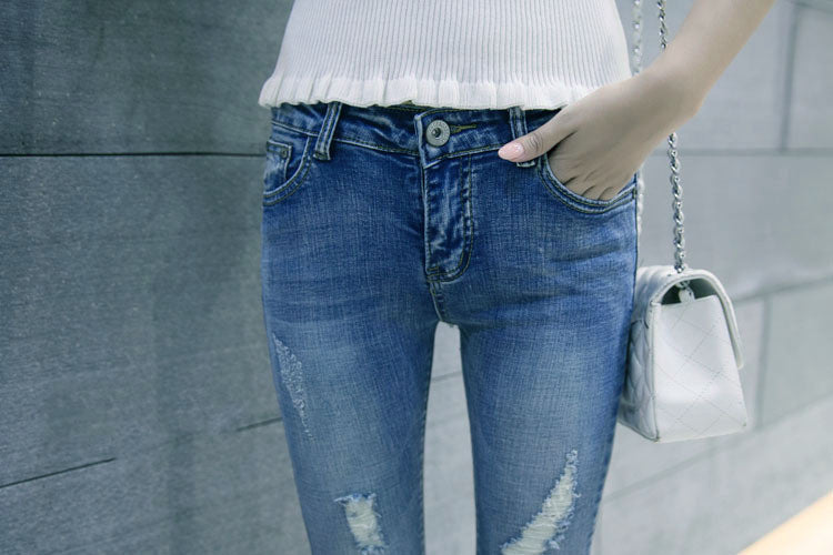 Jeans a zampa Beatrix