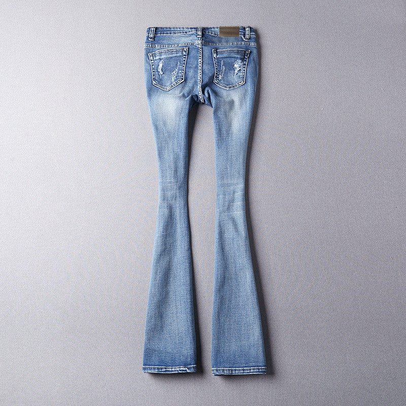 Jeans a zampa Beatrix