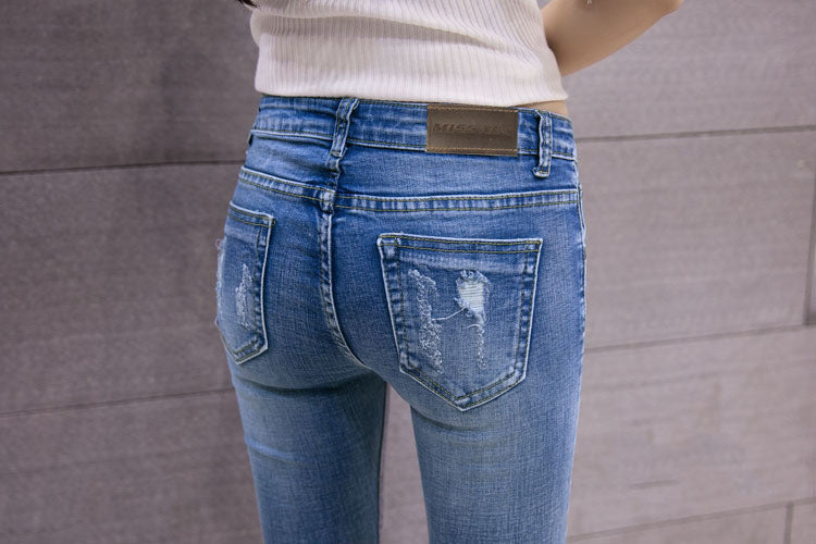 Jeans a zampa Beatrix