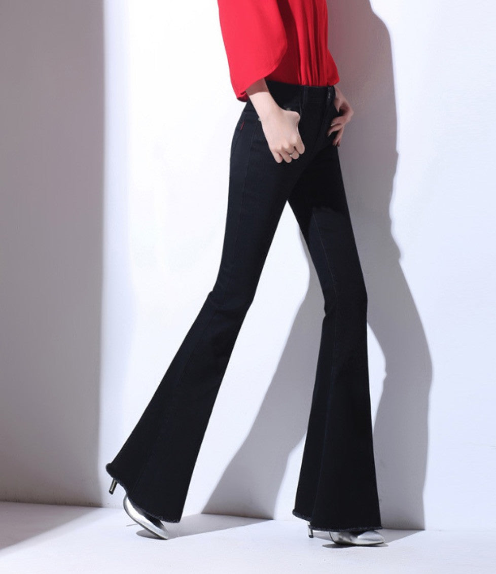 Jeans a zampa Beatrix