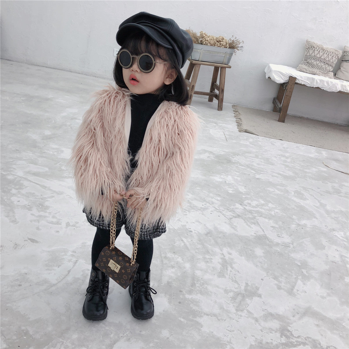 Pelliccia baby wooven