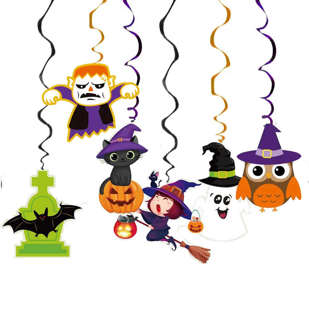 Ghirlande di carta Halloween
Festoni appesi a tema spettrale