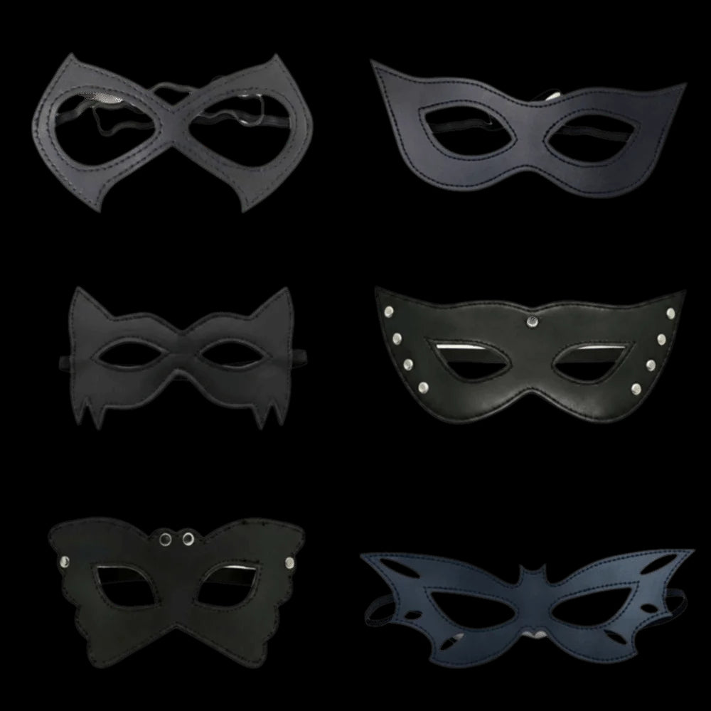 Maschera occhi in pelle PU gotica
Per ballo in maschera cosplay