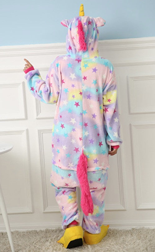 Pigiamone unicorn rainbow