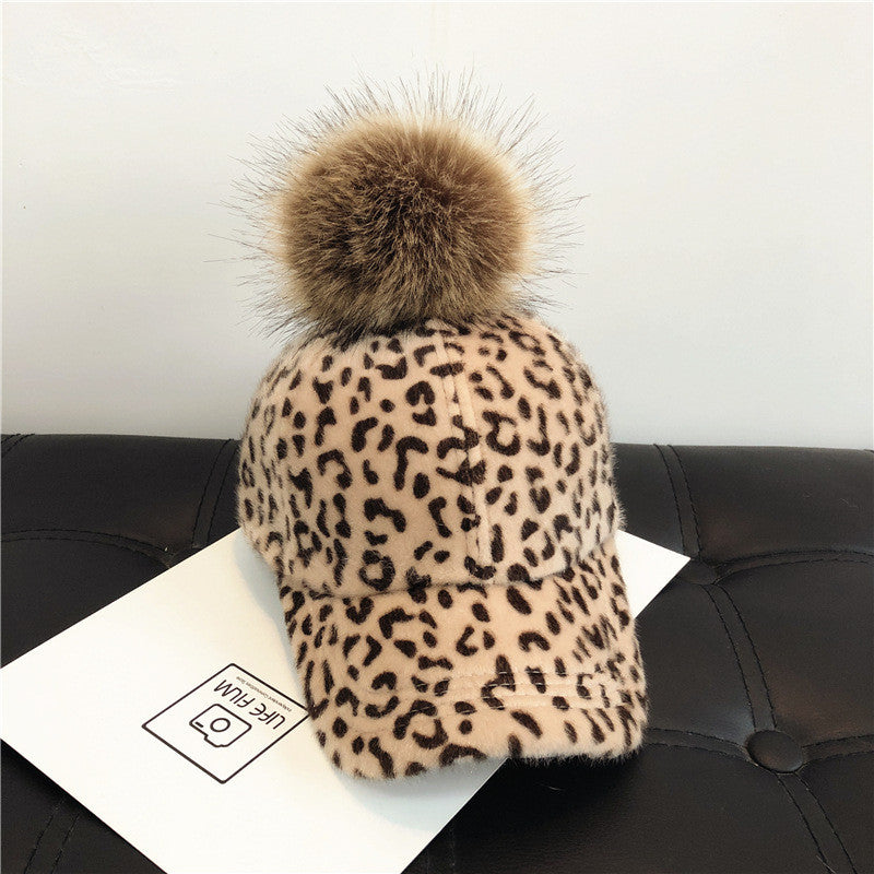 Cappellino visiera leopard