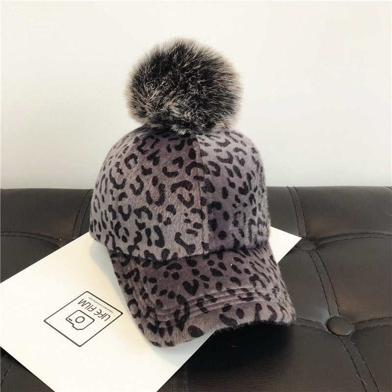 Cappellino visiera leopard