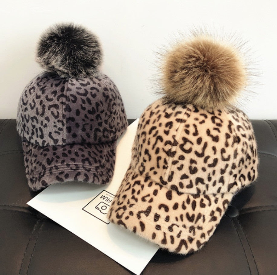 Cappellino visiera leopard